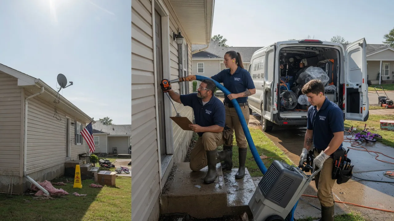 Ceiling Water Damage Restoration in Dexter, GA near me
